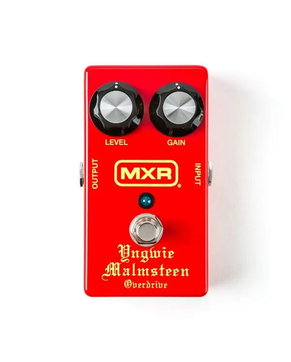 Nouvelle Collection MXR YJM308 "SIGNATURE YNGWIE MALMSTEEM" PEDALE D‘EFFETS OVERDRIVE