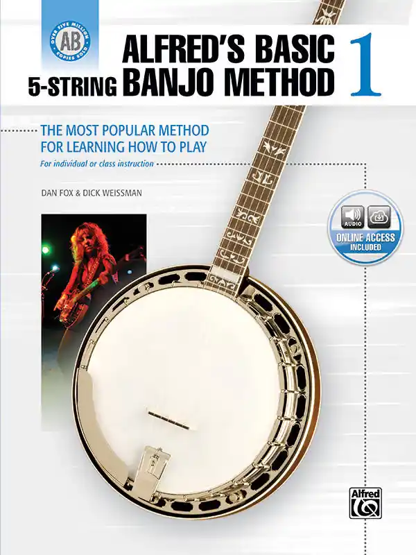 Petit Prix Alfred Publishing Alfred‘s Basic 5-String Banjo Method 1 - Fox/Weissman - Banjo - Book/Audio Online