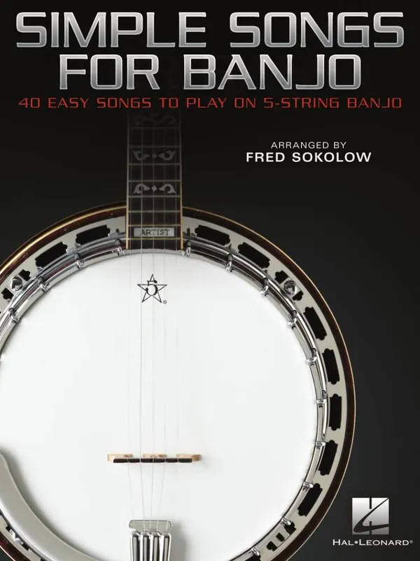 Hal Leonard Simple Songs for Banjo - Sokolow - Banjo TAB - Book Prix Choc