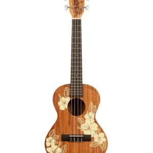Commande En Gros KALA KA-HIBISCUS-T-BAG "HIBISCUS" UKULELE TENOR ACAJOU avec housse