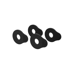 Paiement Sécurisé D‘ADDARIO FLEX LOCK ANNEAUX DE BLOCAGE DE SANGLE NOIR - Lot de 4