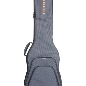 Vente Directe RITTER RGR4BMGB "RETRO 4" SOFTCASE BASSE ELECTRIQUE GRISE