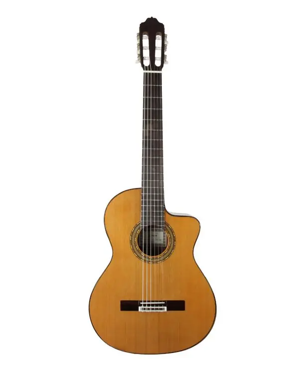 Jusqu'à Épuisement Des Stocks ESTEVE 4STCE-52 GUITARE CLASSIQUE ELECTRO NATURELLE - Sillet 52mm