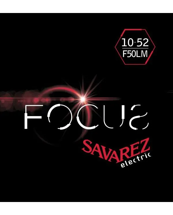 Top Vente SAVAREZ F50LM "FOCUS" JEU DE CORDES GUITARE ELECTRIQUE 10-52