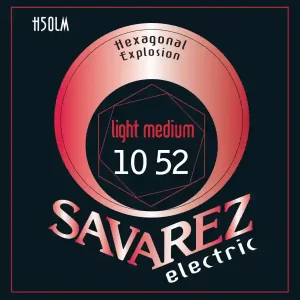 Meilleur Choix SAVAREZ H50LM "HEXAGONAL EXPLOSION" CORDES GUITARE ELECTRIQUE 10-52