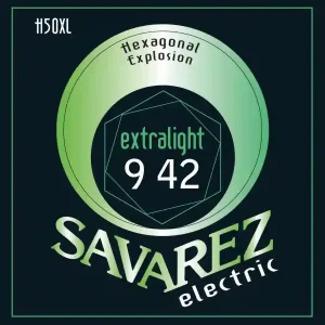 SAVAREZ H50XL "HEXAGONAL EXPLOSION" CORDES GUITARE ELECTRIQUE 9-42 Bon Marché