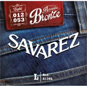 Affaire À Saisir SAVAREZ A130L ACOUSTIC BRONZE JEU DE CORDES GUITARE FOLK 11-52