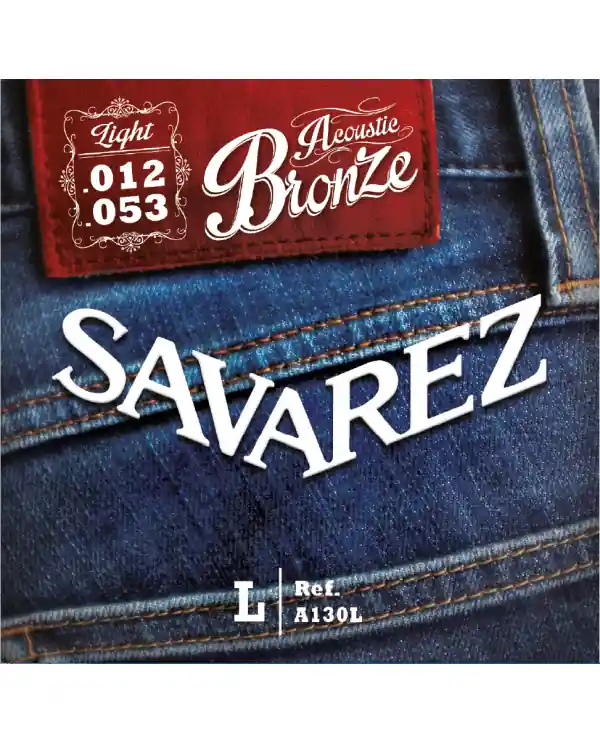 Affaire À Saisir SAVAREZ A130L ACOUSTIC BRONZE JEU DE CORDES GUITARE FOLK 11-52