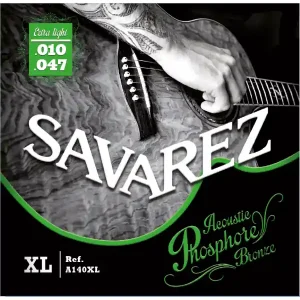 SAVAREZ A140XL ACOUSTIC PHOS. BRONZE JEU DE CORDES GUITARE FOLK 10-47 Marque