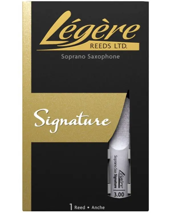 Authentique LEGERE SIGNATURE ANCHE SYNTHETIQUE SAXOPHONE SOPRANO 2.25