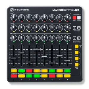 NOVATION LAUNCH-CONTROL-XL-B CONTROLEUR 24 POTS, 8 FADERS ET 16 PADS Certifié
