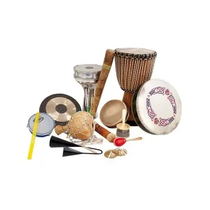 FUZEAU LOT 13 INSTRUMENTS AFRICAIN "DECOUVERTE DES MUSIQUES DU MONDE" Offre Du Jour