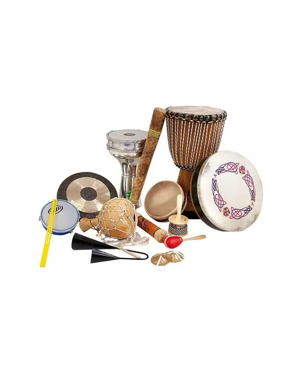 FUZEAU LOT 13 INSTRUMENTS AFRICAIN "DECOUVERTE DES MUSIQUES DU MONDE" Offre Du Jour