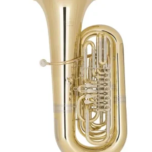 Offre Du Jour MIRAPHONE 496 "HAGEN" TUBA 5/4 SIB 4 PALETTES NON VERNI + Housse