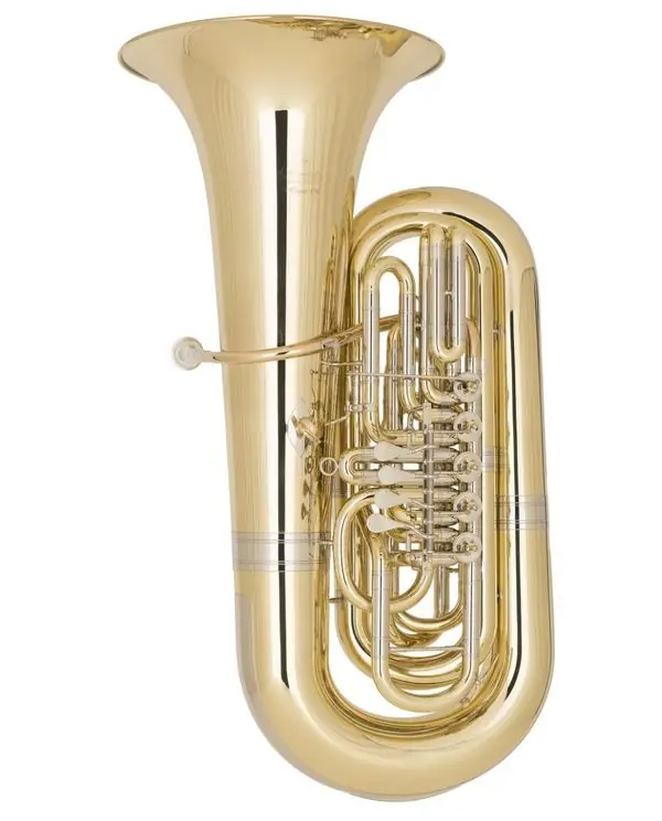Offre Du Jour MIRAPHONE 496 "HAGEN" TUBA 5/4 SIB 4 PALETTES NON VERNI + Housse