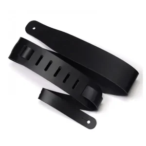 Dernier Modèle CONSTANT BOURGEOIS LANTHANA BLACK COURROIE GUITARE EN CUIR