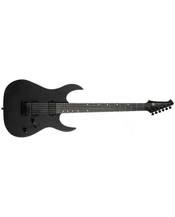 SPIRA S400MBK GUITARE ELECTRIQUE TYPE SUPERSTRAT SATIN BLACK Prix Réduit