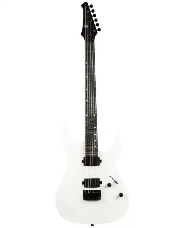 SPIRA S400MWH GUITARE ELECTRIQUE TYPE SUPERSTRAT SATIN WHITE Prix Bas
