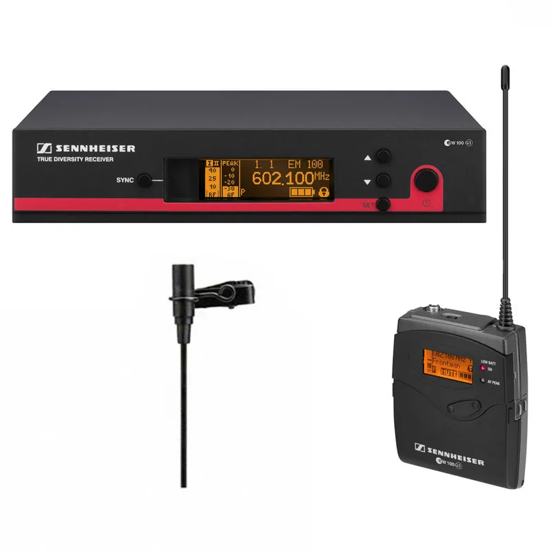 Sennheiser G3 Evolution Series Wireless Set w/ME 2 Lavalier Microphone Achat Immédiat