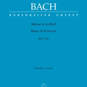 Offre Exclusive Baerenreiter Verlag Mass in B minor BWV 232 - Bach/Wolf - Full Score - Book