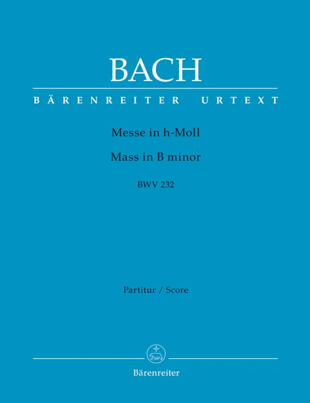 Offre Exclusive Baerenreiter Verlag Mass in B minor BWV 232 - Bach/Wolf - Full Score - Book