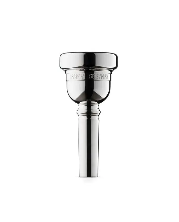 Populaire LASKEY 55 SYMPH LG "ALESSI" EMBOUCHURE TROMBONE GRANDE PERCE ARGENTÉE