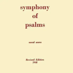 Remise Boosey & Hawkes Symphony of Psalms