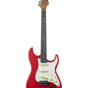 EKO ST300-RED GUITARE ELECTRIQUE TYPE "STRATOCASTER" FIESTA RED Remise