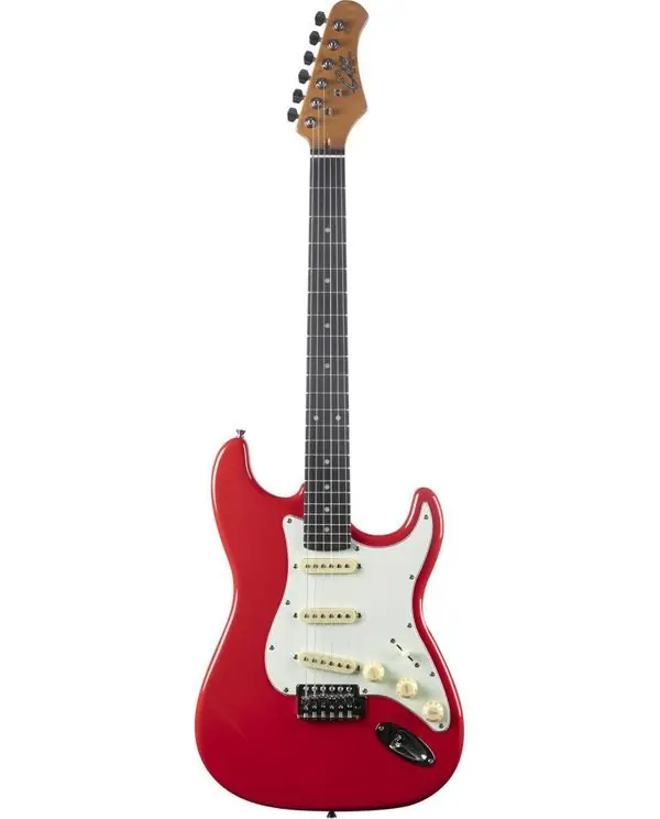 EKO ST300-RED GUITARE ELECTRIQUE TYPE "STRATOCASTER" FIESTA RED Remise