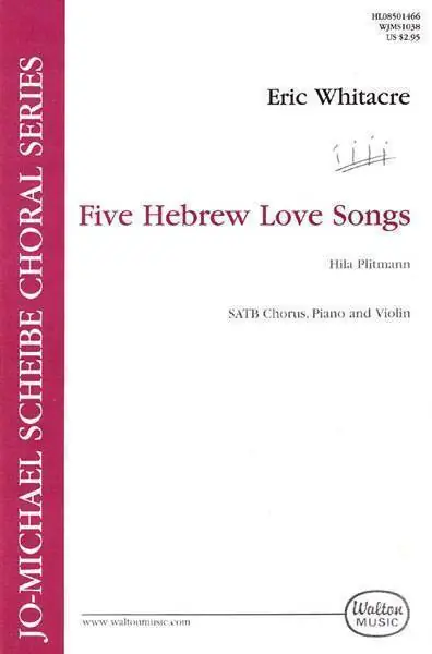 Walton 5 Hebrew Love Songs Achat Immédiat