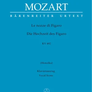 Achetez Aujourd'hui Baerenreiter Verlag The Marriage of Figaro K. 492 - Mozart/Finscher - Vocal Score - Book