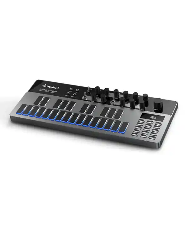 Vente Directe DONNER B1 SYN BASS SYNTHETISEUR ET SEQUENCEUR ANALOGIQUE DE BASSE