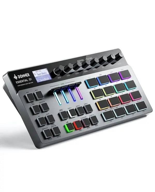 Populaire DONNER D1 PERFORMANCE MACHINE BEAT BOITE A RYTHMES PORTABLE + EFFETS