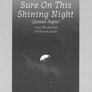 Peermusic Classical Sure on This Shining Night Quantité Limitée