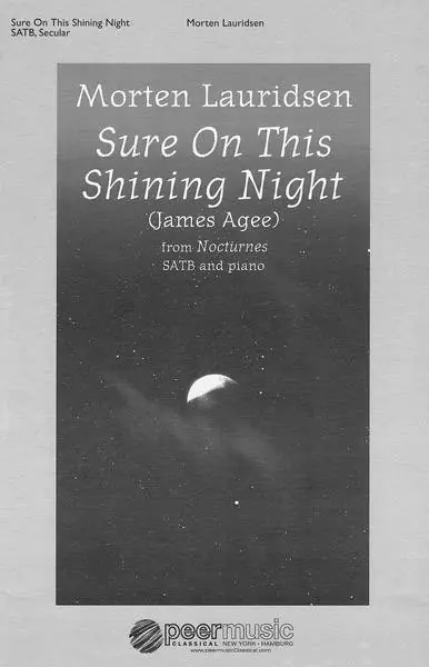 Peermusic Classical Sure on This Shining Night Quantité Limitée