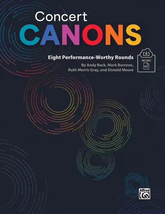 Réduction Alfred Publishing Concert Canons Eight Performance-Worthy Rounds - Choral Voices/Piano - Book/PDF Online