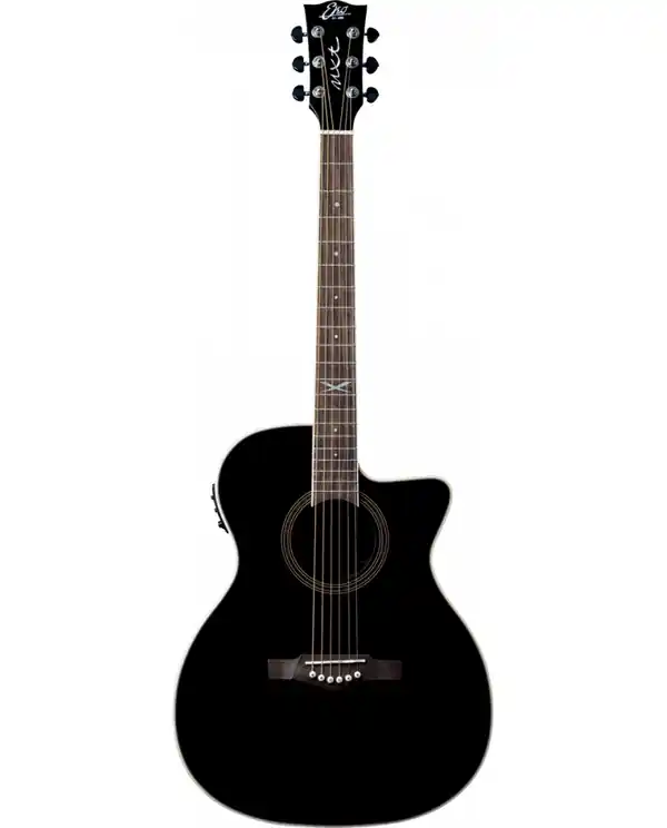 EKO NXT-A100CWE-BLK GUITARE FOLK ELECTRO AUDITORIUM NOIRE Achetez Aujourd'hui