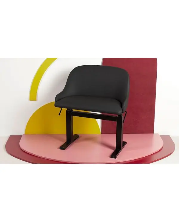 Paiement Sécurisé HIDRAUMODEL SM48H "SYDNEY" BANQUETTE HIDRAULIQUE AVEC DOSSIER NOIR