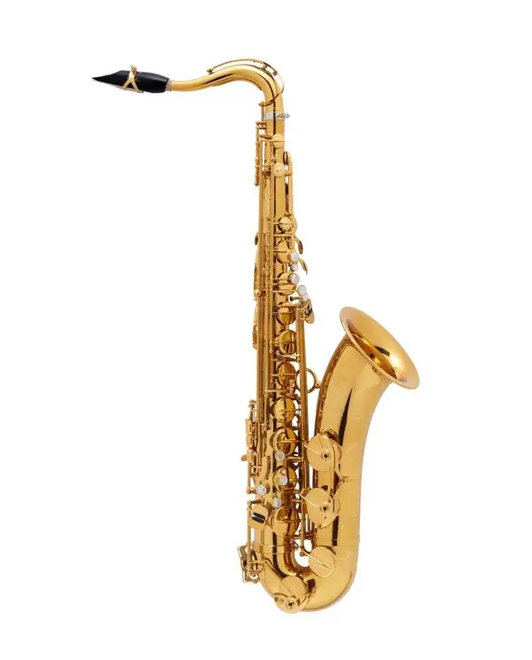 Populaire SELMER SUPREME SAXOPHONE TENOR VERNI DARK GOLD GRAVÉ seul