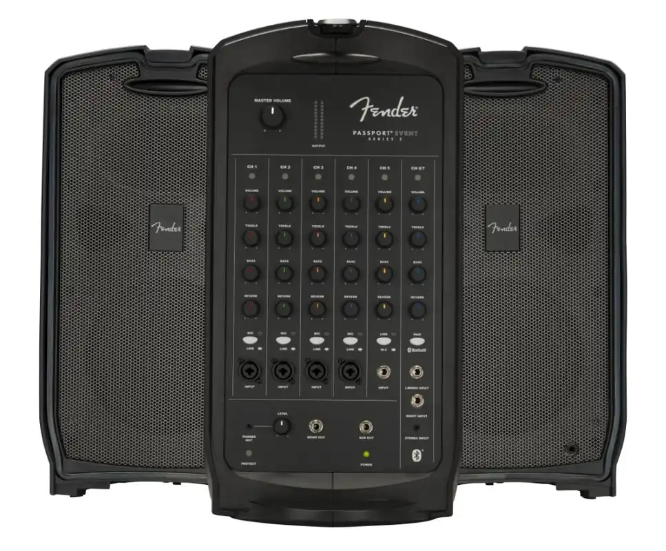Fender Passport Event Series 2 Portable Powered PA System Paiement Sécurisé