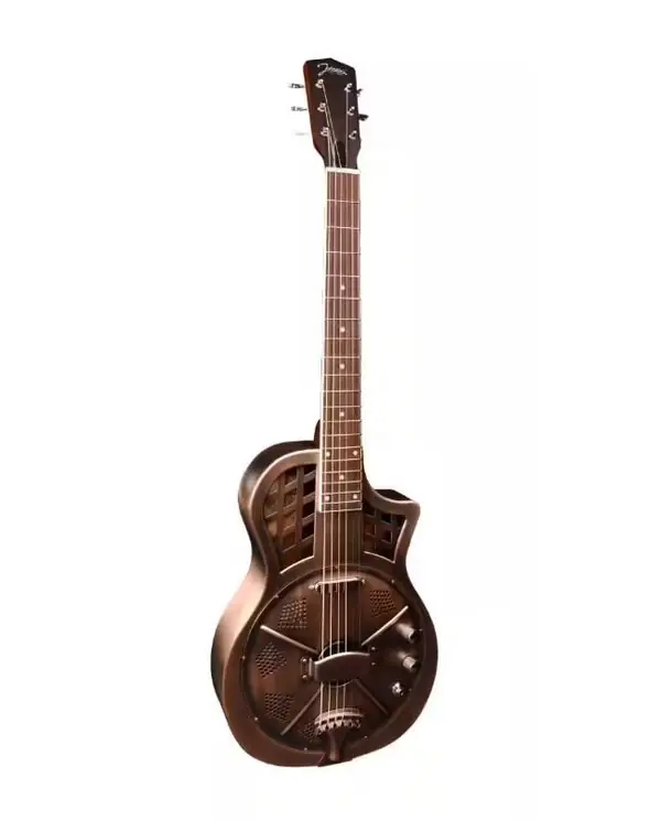 JOHNSON JR-994E-AC SINGLE CONE GUITARE A RESONATEUR ANTIQUE COPPER Commander Maintenant