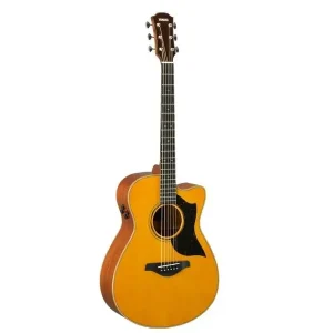 Must-Have YAMAHA AC5M ARE VN GUITARE FOLK ELECTRO VINTAGE NATUREL Table épicéa