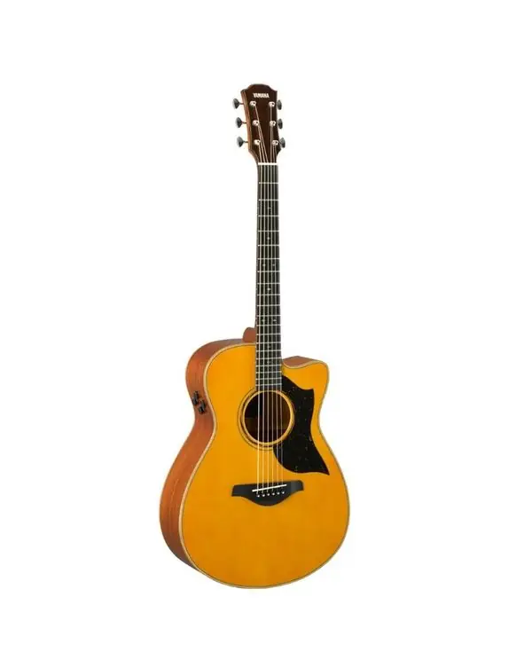 Must-Have YAMAHA AC5M ARE VN GUITARE FOLK ELECTRO VINTAGE NATUREL Table épicéa