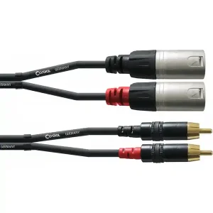 Acheter Direct CORDIAL CFU6MC CABLE 2RCA / 2 XLR MALES - 6m