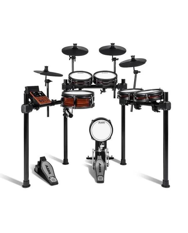 ALESIS NITROPRO XL KIT BATTERIE NUMERIQUE 6 pads & 4 cymbales Meilleur Choix