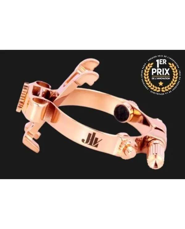 Commander Maintenant JLV LIGATURE CLARINETTE SIB & LA OR ROSE