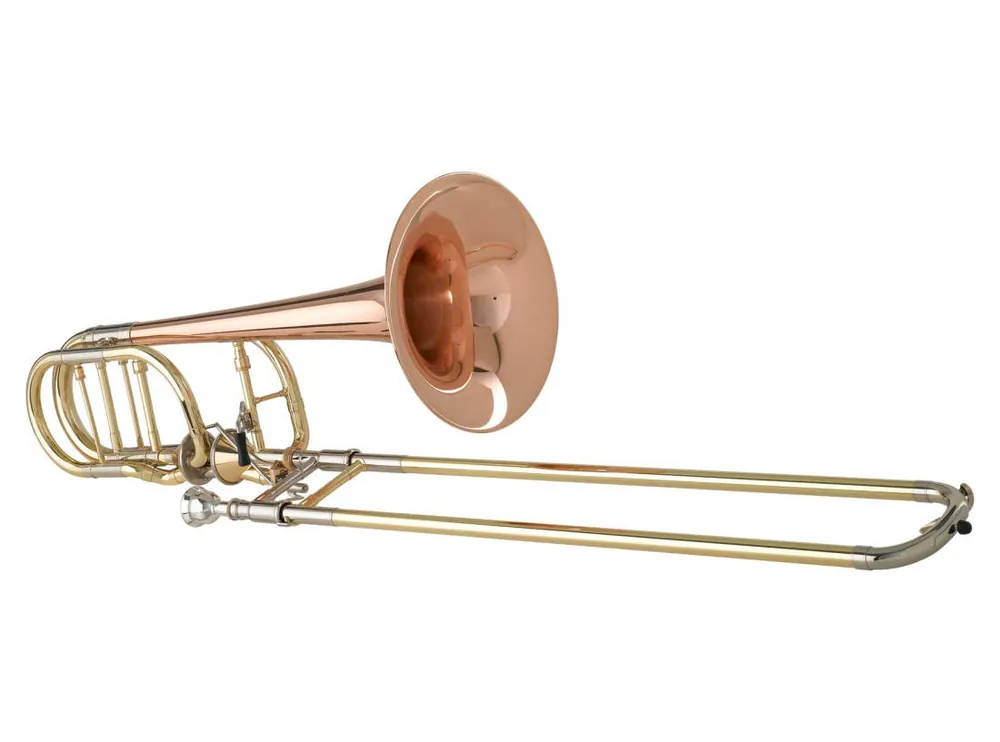 Authentique Getzen 3062AFR Bass Trombone with Red Brass Bell