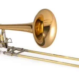 Prix Cassé XO Professional Brass 1240RL Bb/F/Gb/D Professional Bass Trombone w/Dual Rotor Valves - Rose Brass Bell