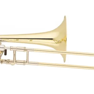 Satisfait Ou Remboursé S. E. Shires Q Series Professional Bass Trombone with Rotary F/Gb Attachment - Yellow Brass Bell