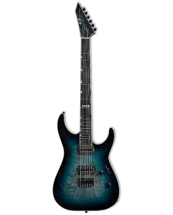 ESP 2MIIHTBM-MBLUB "M-II" GUITARE ELECTRIQUE MERCURY BLUE BURST Prix Bas